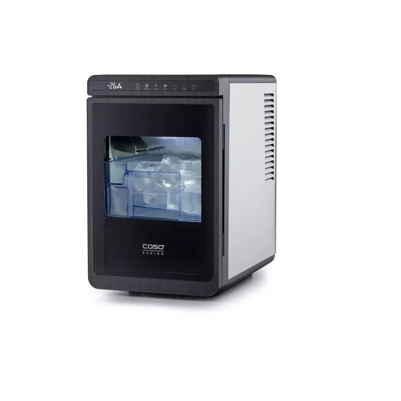 Kostkarka do lodu CASO IceCube Pro 250W 2L Stal nierdzewna/Czarny