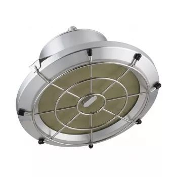 SYNERGY21 LED Spot Pendant Light UFO z koszem ochronnym do piłek M 150W 18000lm 4000K IP65 Czarny