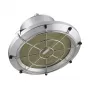 SYNERGY21 LED Spot Pendant Light UFO z koszem ochronnym do piłek M 150W 18000lm 4000K IP65 Czarny