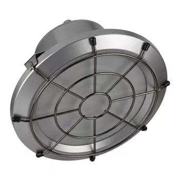 SYNERGY21 LED Spot Pendant Light UFO z Koszykiem Ochronnym S 100W 14000lm 5000K IP65 Czarny