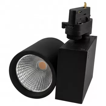 Synergy 21 LED Tracklight VLA Series 40W 45° Warm White CRI>90 Black