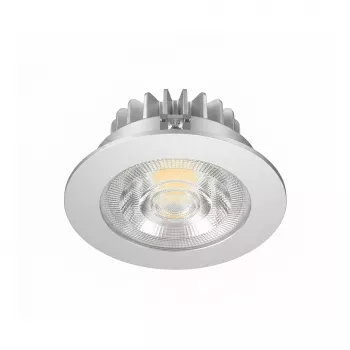 SYNERGY21 Synergy 21 LED Recessed Ceiling Spot Helios Silver - Round - Warm White