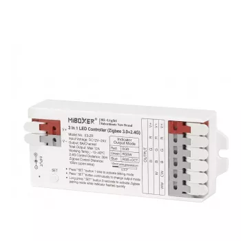 Miboxer LED Controller 3in1 RGB/RGBW/RGB+CCT Zigbee 3.0 2.4G E3-ZR