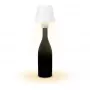 SYNERGY21 Synergy 21 LED Lampa Stołowa Akumulatorowa do Butelek Zewnętrzna IP54 Dotykowy Ściemniacz Biała