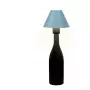 SYNERGY21 Synergy 21 LED Lampa Stołowa z Akumulatorem do Butelek Na Zewnątrz IP54 Dotykowy Ściemniacz Niebieska