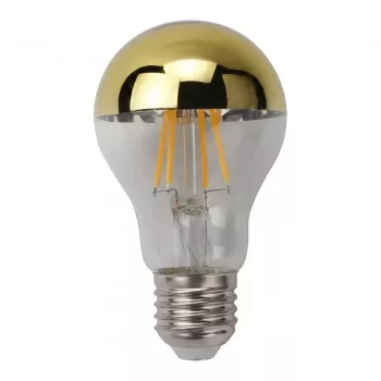 SYNERGY21 LED Retrofit E27 A60 Żarówka 6W Ciepła Biel Złota