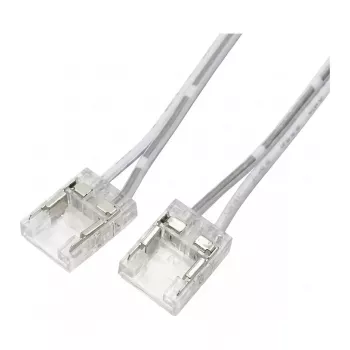 Synergy 21 LED Flex Strip COB IP20 Double Connector with Wire for Single Color 10mm Strip