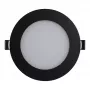 SYNERGY21 LED Ultra Slim LED Panel Light V6 6W Dual White (CCT) Black 24V