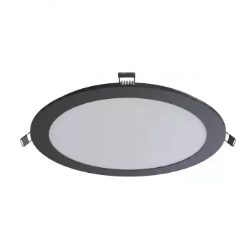 SYNERGY21 Synergy 21 LED Ultra Slim LED Panel Light V6 15W Dual White (CCT) Black 24V