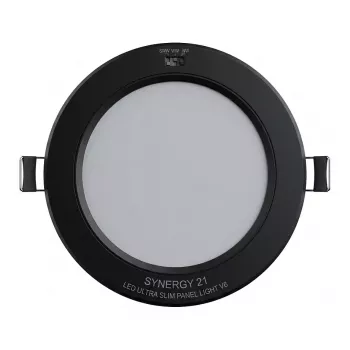SYNERGY21 Synergy 21 LED Ultra Slim LED Panel Light V6 6W SWW/WW/NW (3CCT) Black 24V