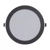 SYNERGY21 LED Ultra Slim LED Panel Light V6 12W SWW/WW/NW (3CCT) Black 24V
