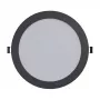 SYNERGY21 LED Ultra Slim LED Panel Light V6 12W SWW/WW/NW (3CCT) Black 24V