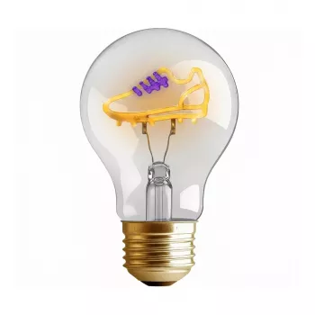 SYNERGY21 Synergy 21 LED Retrofit Dekoracyjna Żarówka A68 But Piłkarski Rechargeable