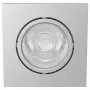 SYNERGY21 LED sufitowy punktowy Helios srebrny, kwadratowy + obrotowy, neutralna biel