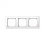 MERTEN 3-Gang Frame Cover Polar White 22.3 x 8.1 cm