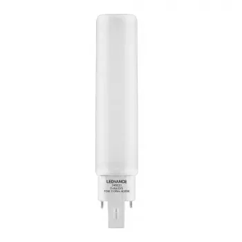 OSRAM DULUX D/E26 HF V 10W 840 G24Q-3 LED Retrofit Lamp, 1100 lm, 4000K, Cool White, G24q-3 Base, 10W, Non-Dimmable