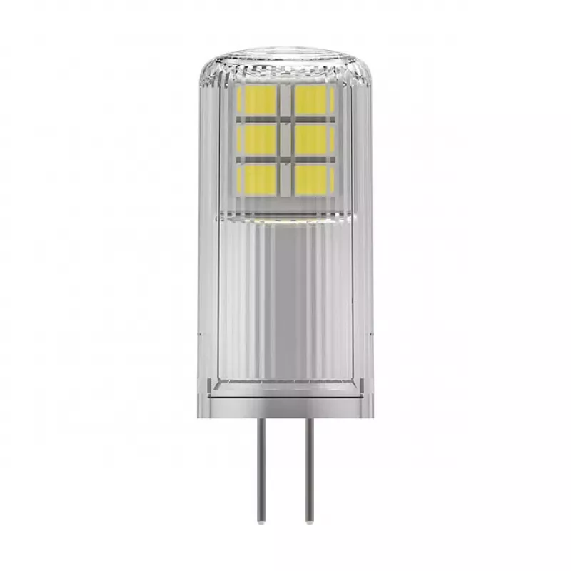 OSRAM LED PIN 12V P 2.2W 827 Clear G4 12V Low-Voltage LED Lamp with Plug Base