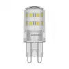 Osram LED PIN G9 DIM P 3W 827 Clear G9 Dimmable LED Lamp z podstawą G9