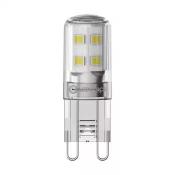 OSRAM LED PIN G9 P 1.9W 827 Clear G9 LED Lamp with Retrofit Plug Base