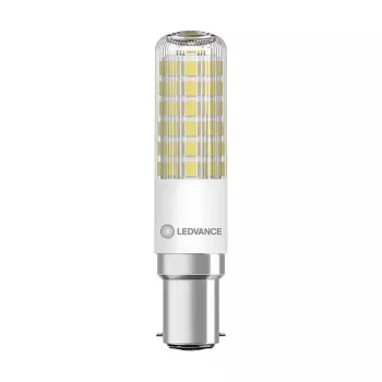 OSRAM LED SPECIAL T 6.5W 827 Clear B15d Tubular LED Lamp, 806 lm, 2700 K, Warm White, Non-Dimmable, Pack of 2