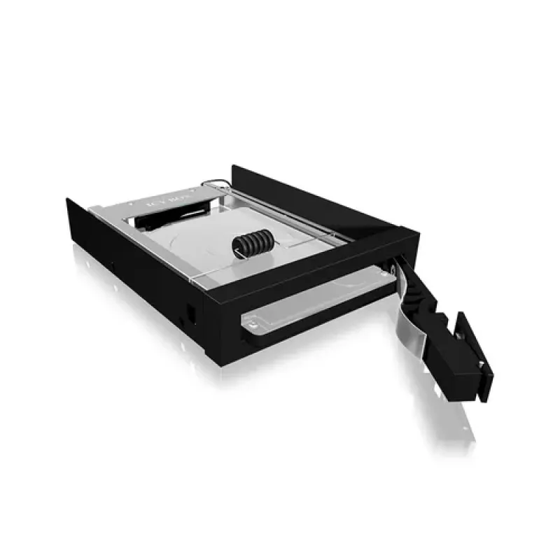 ICY BOX IB-2217ASTS Mobile Storage Rack - 2,5 inch (6,4 cm) do 3,5 inch (8,9 cm) - Czarny
