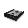 ICY BOX IB-2217ASTS Mobile Storage Rack - 2,5 inch (6,4 cm) do 3,5 inch (8,9 cm) - Czarny