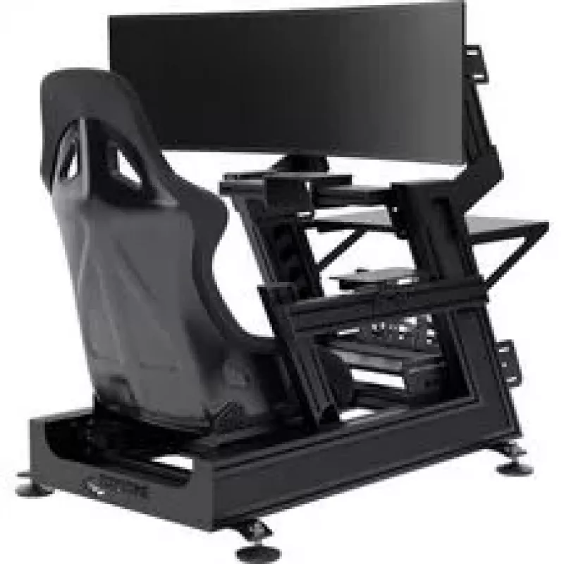 TrackTime Series One Single Screen Mount - Matte Black, 17 inch-32 inch, 8kg Capacity, VESA 75x100