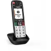 Gigaset EASY 500HX Analog/DECT Telefon Stacjonarny Identyfikacja Rozmówcy Czarny, Srebrny