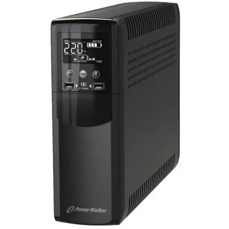 POWER WALKER UPS PowerWalker VI 600 CSW FR Line-Interactive 600 VA 360 W 2 gniazda