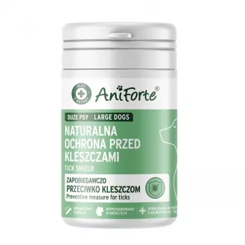 ANIFORTE Tick Shield Large Breeds - Suplement dla psów - 60 tabletek