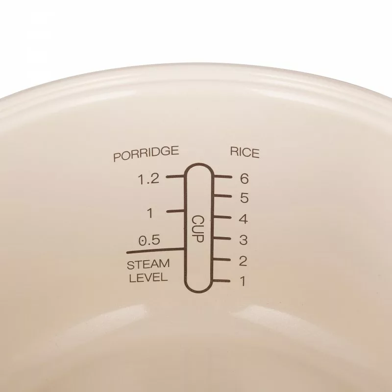 Lauben LBNLSRC3000AT Ryżowarka 3 L 605 W Czarna Low Sugar