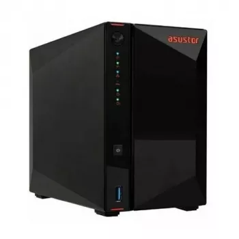 ASUS Asustor Lockerstor 2 Gen2+ (AS6702T v2) 2-Bay NAS Desktop Server Intel Celeron N5105 4GB DDR4 Diskless Czarny