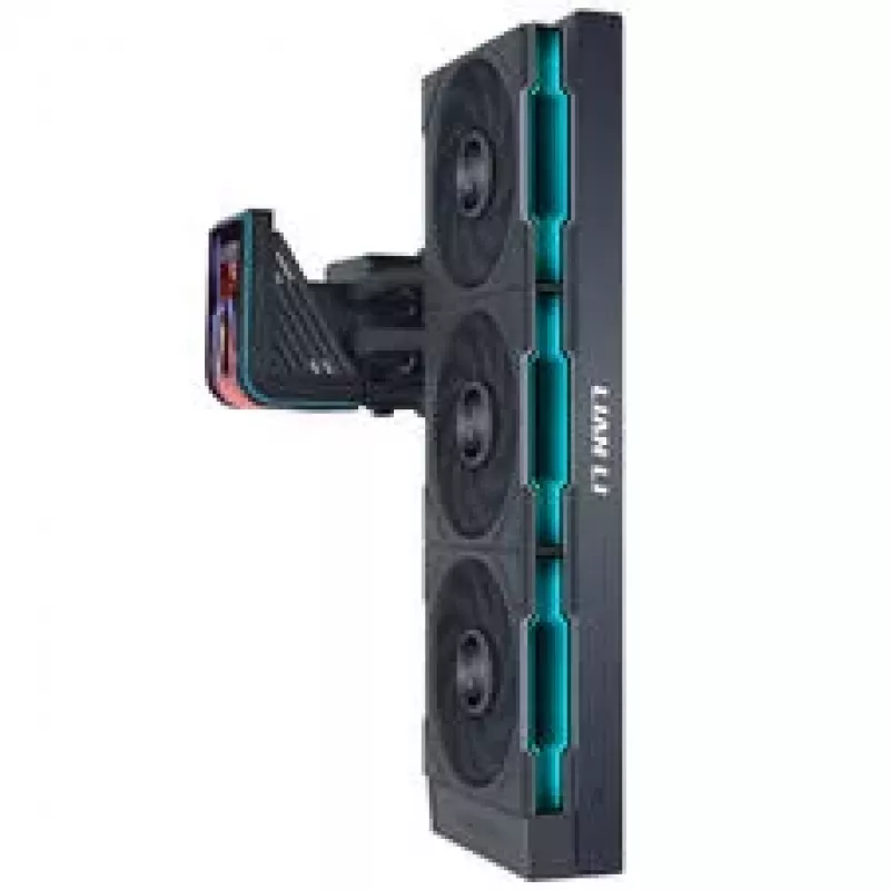 Lian Li HydroShift II OLED Curved 360 UNI FAN TL AIO Chłodzenie Wodne, 360 mm, Wyświetlacz OLED, Wentylatory TL-FLEX - Czarny