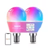 LEPRO BP1-2 E14 Żarówka LED z Bluetooth i Wi-Fi, 470 lm, 2 szt.