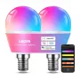 LEPRO BP1-2 E14 Żarówka LED z Bluetooth i Wi-Fi, 470 lm, 2 szt.