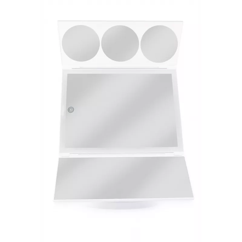 RIO MMFS-EU-L/1,6 Full Size Folding Mirror, White