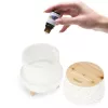 RIO DHTA-EU/1,2 TALIA Ultradźwiękowy Dyfuzor Olejków Aromatycznych, 100ml, Biały z Podstawą imitującą Drewno