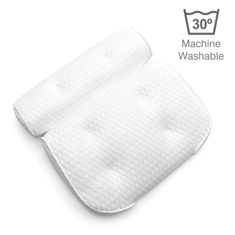 RIO PLBT-L/1,1 Luxury Spa Bath Pillow - Biały