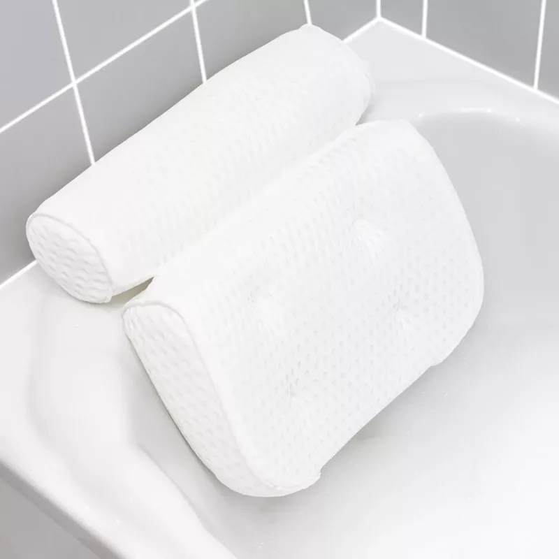 RIO PLBT-L/1,1 Luxury Spa Bath Pillow - Biały