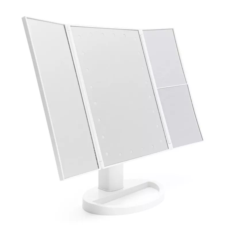 Rio MMFD-WH-EU/1,3 24 LED Touch Dimmable Makeup Mirror, White