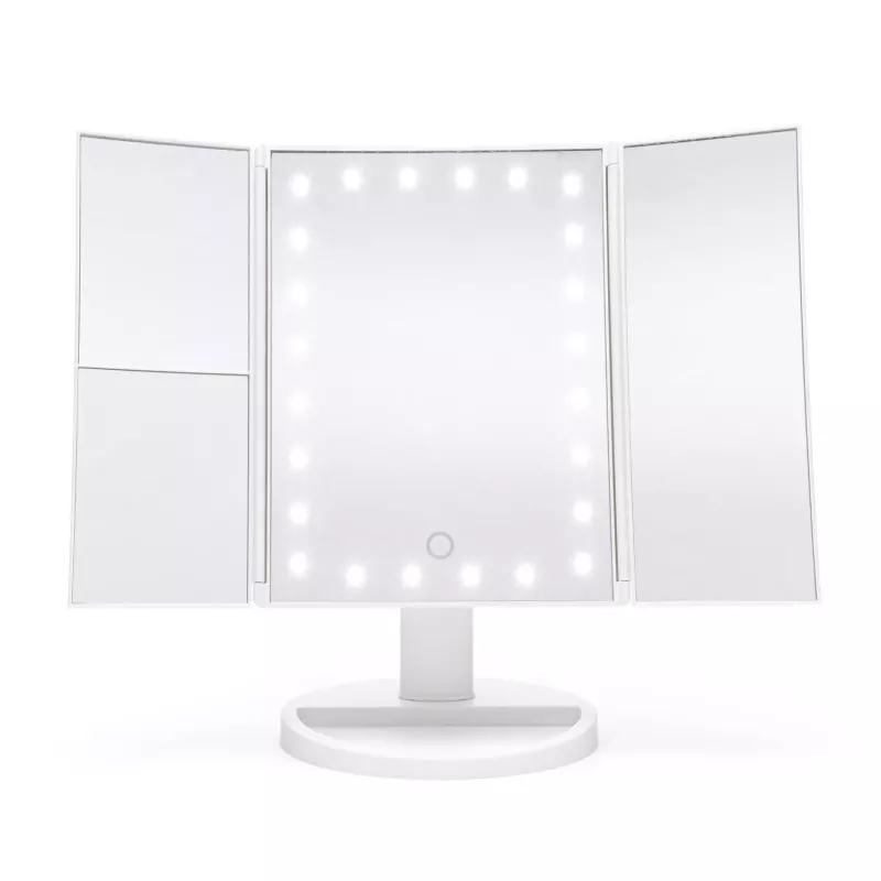 Rio MMFD-WH-EU/1,3 24 LED Touch Dimmable Makeup Mirror, White