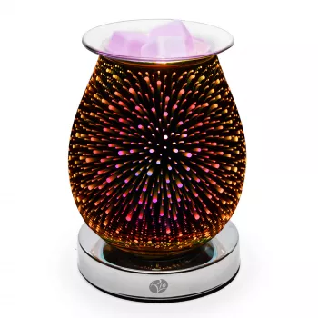RIO LAAL-EU/1,0 ALURA Ultrasonic Aroma Oil Diffuser, 100ml, 7-Colour LED, Up to 30m²