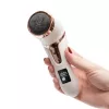 RIO PEDI5-EU/1.1 Go Smooth Elektryczny Pilnik do Stóp z Funkcją Odkurzania, Biały