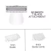 Rio SHTR-EU/1.3 Go Smooth 4-w-1 Maszynka do golenia i trymer do bikini dla kobiet, Biały