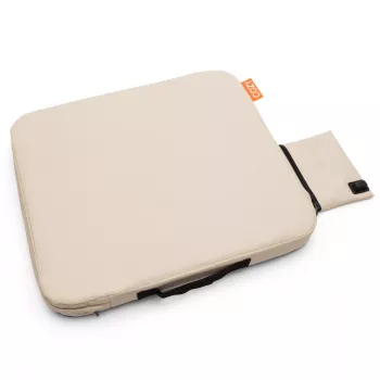 Bodi-Tek BT-CSOH-XX-EU/1.2 COZY Bezprzewodowa Podgrzewana Poduszka na Siedzenie 39 x 44 cm, Beżowy