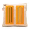 Bodi-Tek BT-CSHT2-W-BG-PB10 COZY Una Poduszka grzewcza komfortowa 45 x 45 cm, beżowa