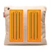 Bodi-Tek BT-CSHT2-F-BG-PB10 COZY Una Poduszka grzewcza z power bankiem 10000 mAh, Beżowy