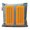 Bodi-Tek BT-CSHT2-XX-EU/1.0 COZY Una Heated Comfort Cushion 45 x 45cm, Green