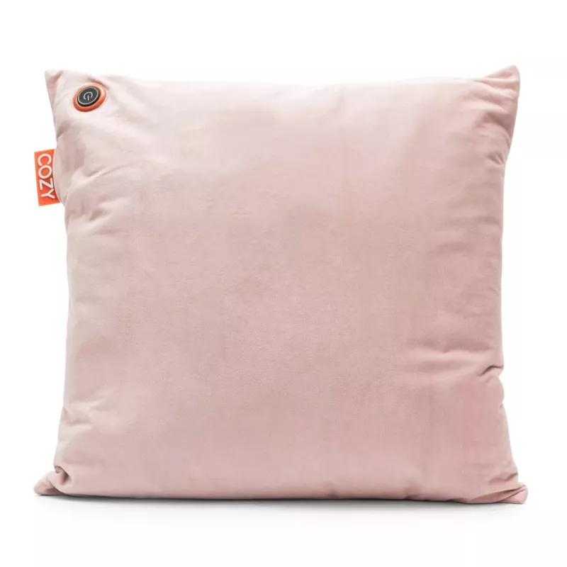 Bodi-Tek BT-CSHT2-V-LP-PB10 COZY Una Poduszka grzewcza komfortowa 45 x 45 cm, jasnoróżowy aksamit