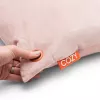 Bodi-Tek BT-CSHT2-V-LP-PB10 COZY Una Poduszka grzewcza komfortowa 45 x 45 cm, jasnoróżowy aksamit